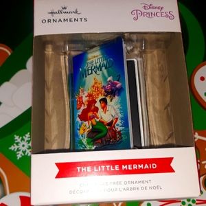 Hallmark ornament : little mermaid VHS